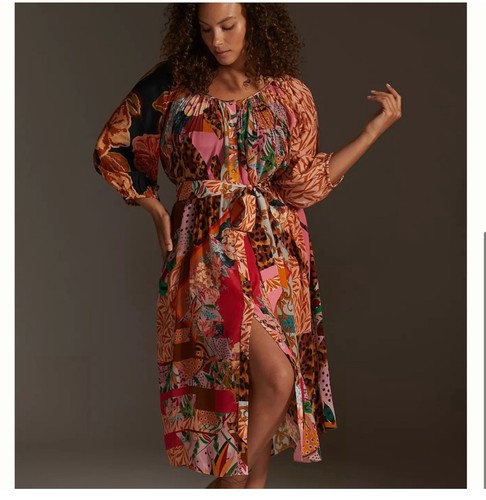 Abito midi anthropologie - midi,