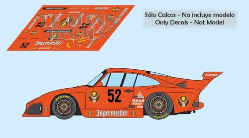 Decalcomanie porsche 935 - porsche, k3