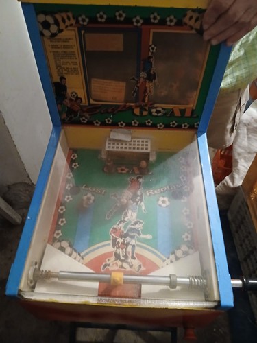 Biliardino meccanico vintage - biliardino,