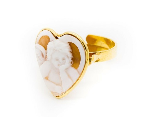 Anello cammeo con - anello,