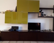 Mobili soggiorno per tv + pensili + Madia Misuraerre Lissone