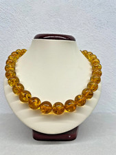 Collana colore cognac