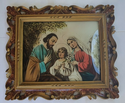 Quadro icona sacra vintage