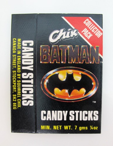 1989 chix batman candy sticks - candy,