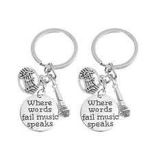  2 Pcs Ornamento Del Microfono