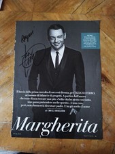 Autografo Tiziano Ferro