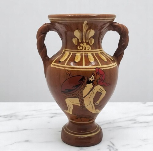 Vaso ceramica greca firmato