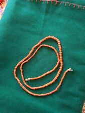 BELLISSIMA COLLANA IN CORALLO DI TRAPANI ANTICA EPOCA' 800