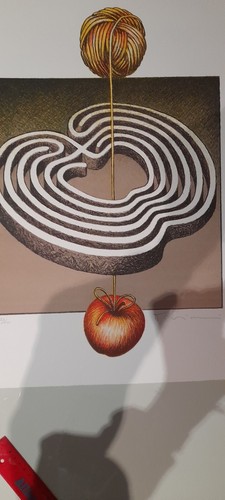 Litografia vanni viviani - di, "