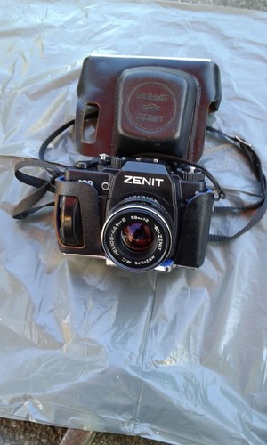 Macchina fotografica zenit - fotografica,