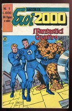 RACCOLTA EROI 2000 FANTASTICI QUATTRO N°1 1979 EDITORIALE CORNO - MAX