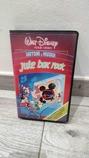 JUKE BOX ROCK CARTONI & MUSICA WALT DISNEY HOME VIDEO VHS 1984 VINTAGE UNIVIDEO