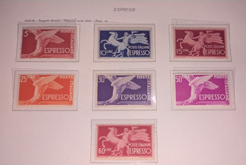 Repubblica 1945 espressi - repubblica, 1945-52