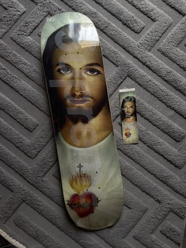 Supreme prayer card skateboard - supreme,