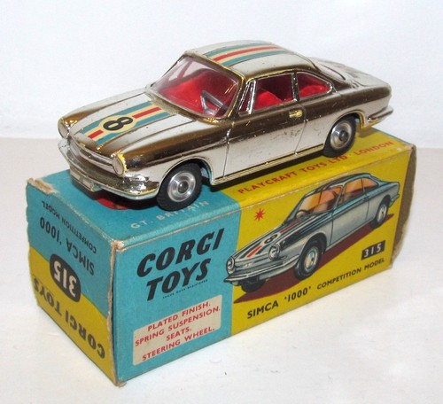 Corgi 315 simca - 315, 1000