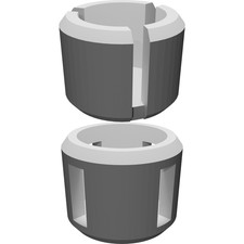 Adattatore Batteria PX14 a 2x