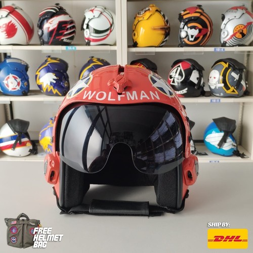 Top gun wolfman - flight, helmet