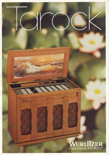 Wurlitzer tarock fonografo - wurlitzer,