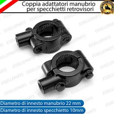 2X ADATTATORI SPECCHIETTI MOTO