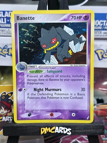 Pokemon banette 100 rara - pokemon,