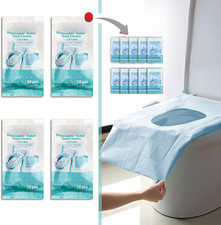 40 Pezzi Copriwater Usa E Getta Igienici/Copertura Igienica Monouso Universale p