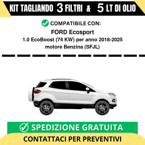 Tagliando per ford ecosport - per,