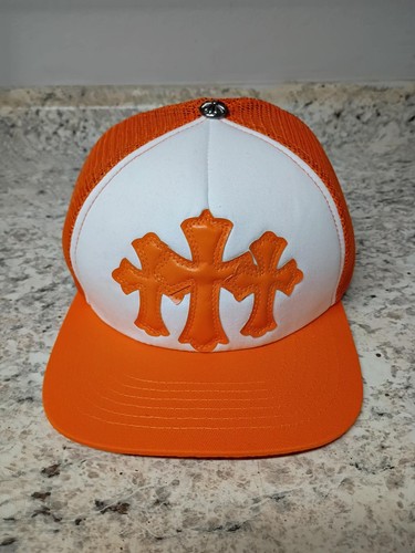 Cappello trucker chrome hearts - chrome,