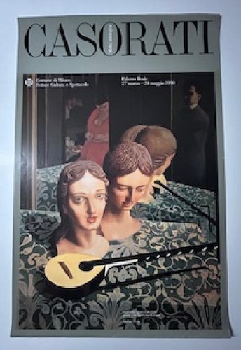 Casorati poster mostra - poster,