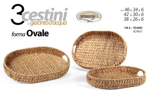 Ceste tavola ovale - da,