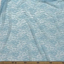 Tessuto Pizzo Elastico Fiori