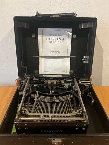 Macchina scrivere corona - macchina, da