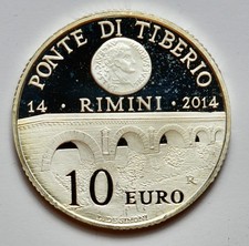 SAN MARINO -AG/ 10 EURO 2014
