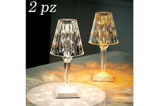 Lampada Tavolo Diamantata