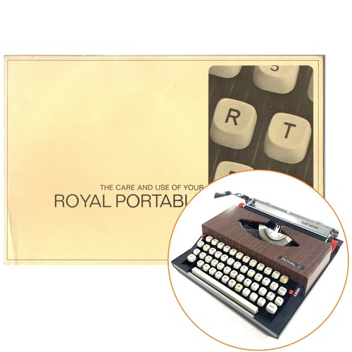 Macchina scrivere royal - scrivere,