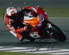 Casey Stoner Ducati MotoGP firmato autografo 8x10 foto ristampa