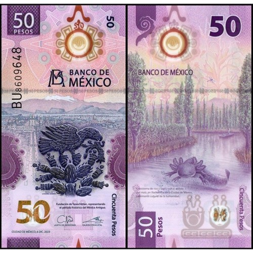 Mexico pesos 12 2023 - 50, 06.12.2023