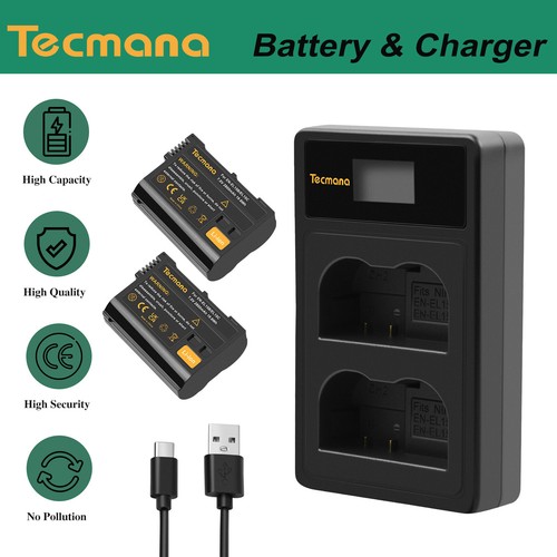 Batteria caricabatterie - 2x,