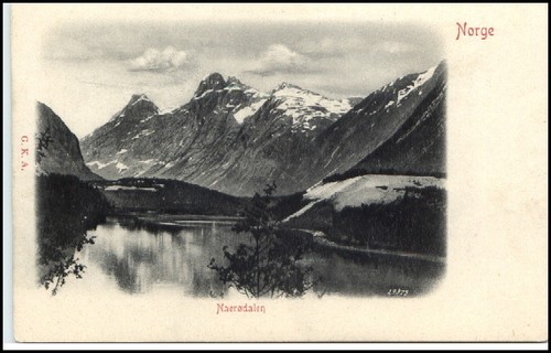 Cartolina norge norway - cartolina,