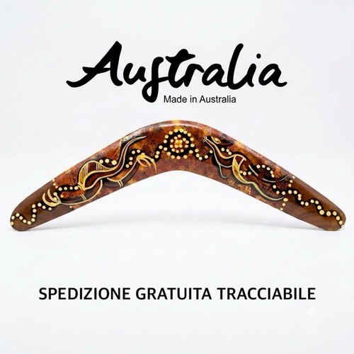 Boomerang vintage legno - boomerang,