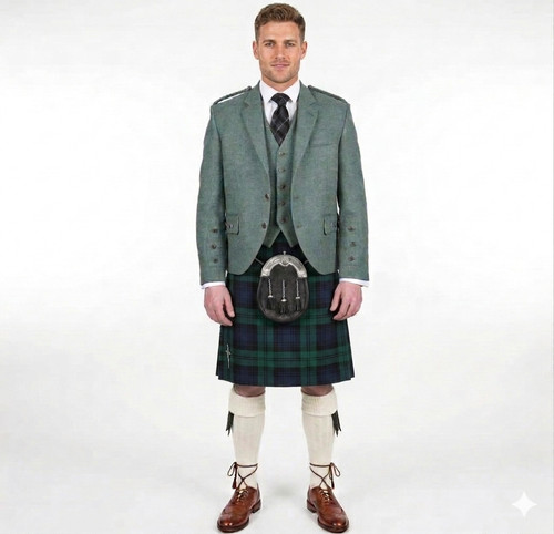 Giacca gilet kilt uomo lovat - uomo,