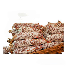 SALSICCIA di MANGALICA STAGIONATA SALSICCE CARNE di SUINO MANGALICO MAIALE 300gr