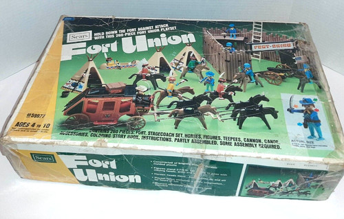 Playset playmobil sears fort - playmobil,