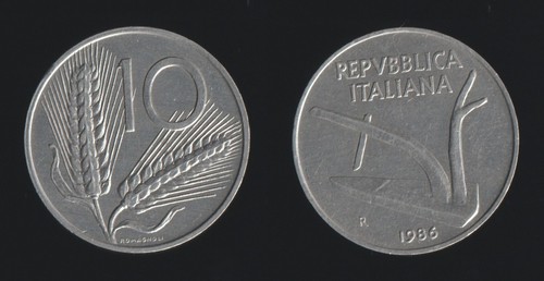Lire 1986 spighe - spighe, e