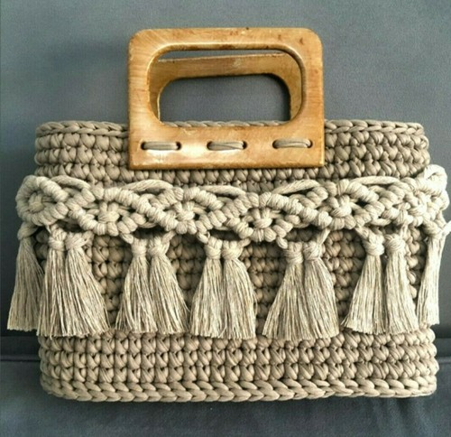 Borsa mano con manico in - mano,