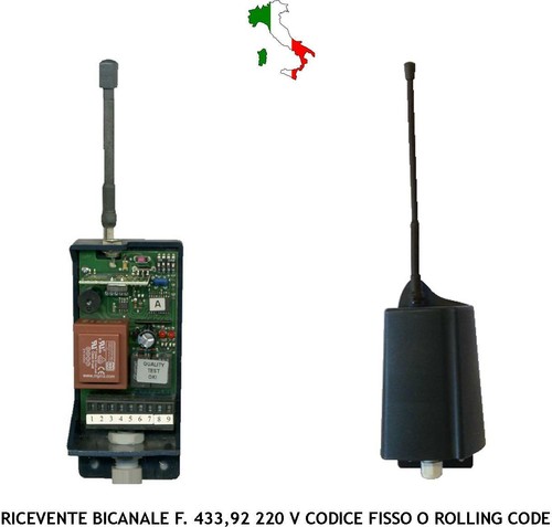 Ricevitore radio bicanale 220 - bicanale,