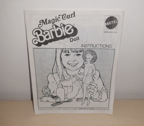 Libretto istruzioni barbie - libretto,