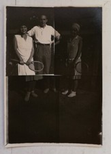 Tennis Italia anni 20 30 provini a contatto vernacular photo