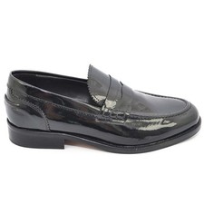 College uomo mocassino nero