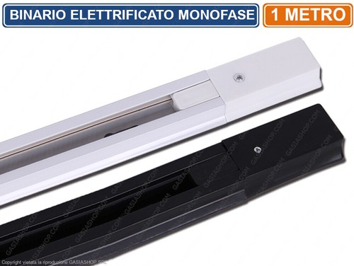 Binario elettrificato monofase - elettrificato,