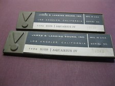 Distintivi JBL per sistemi